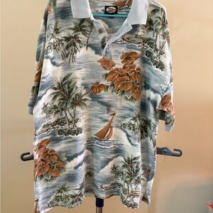 Tommy Bahama Coastal Print Polo Shirt